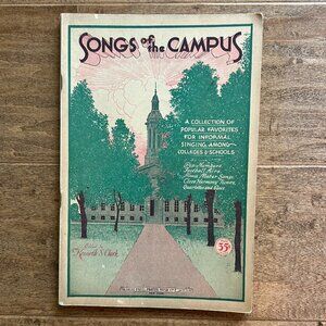 SONGS OF THE CAMPUS music book